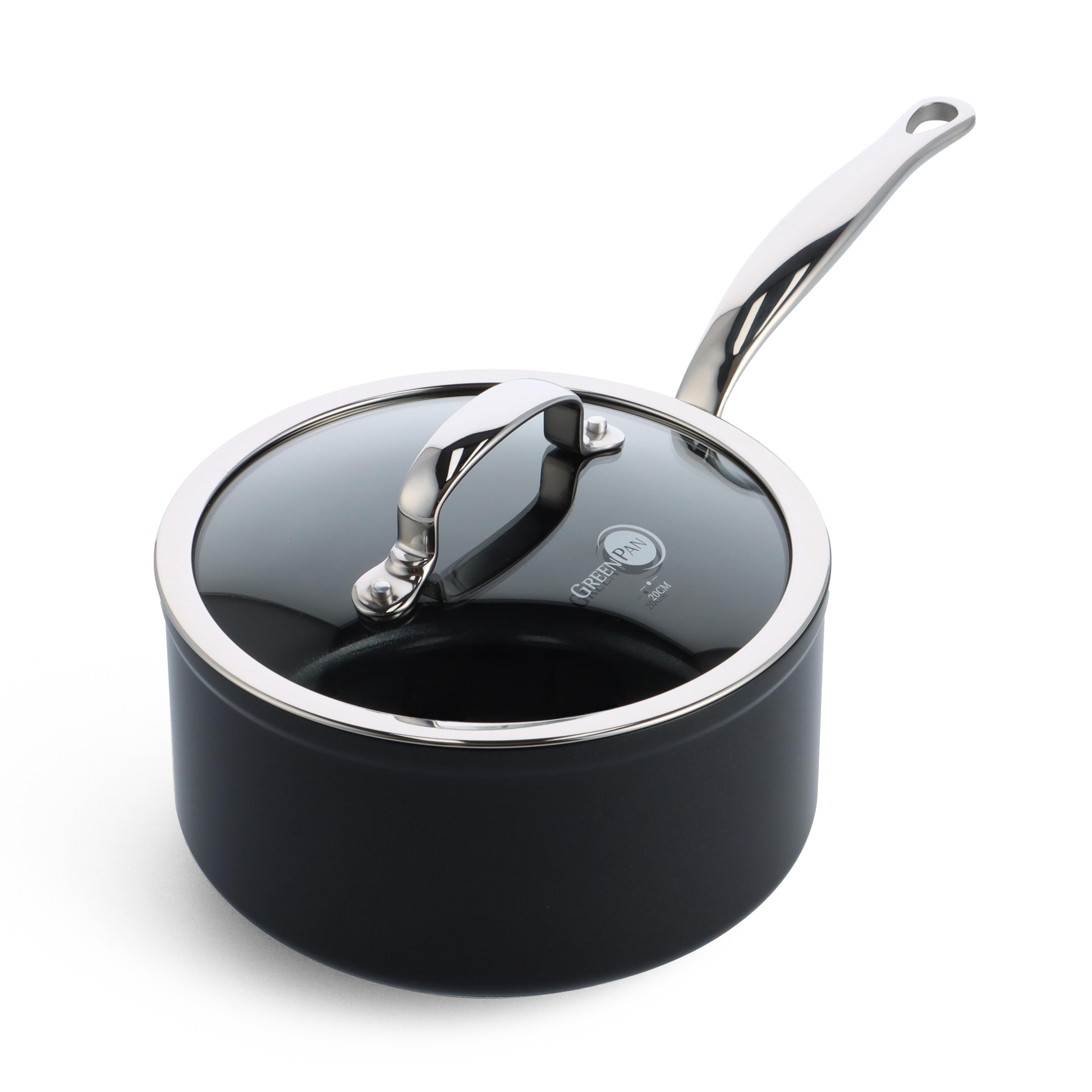 Barcelona Pro Steelpan met deksel 20cm zwart