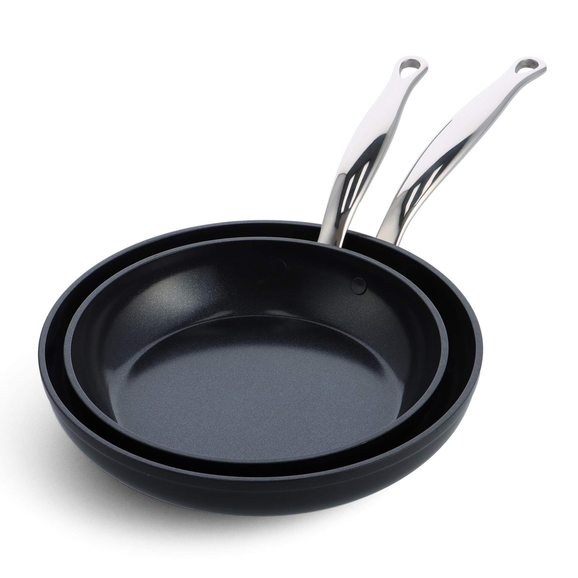Barcelona Pro 2-delige set 24+28cm zwart