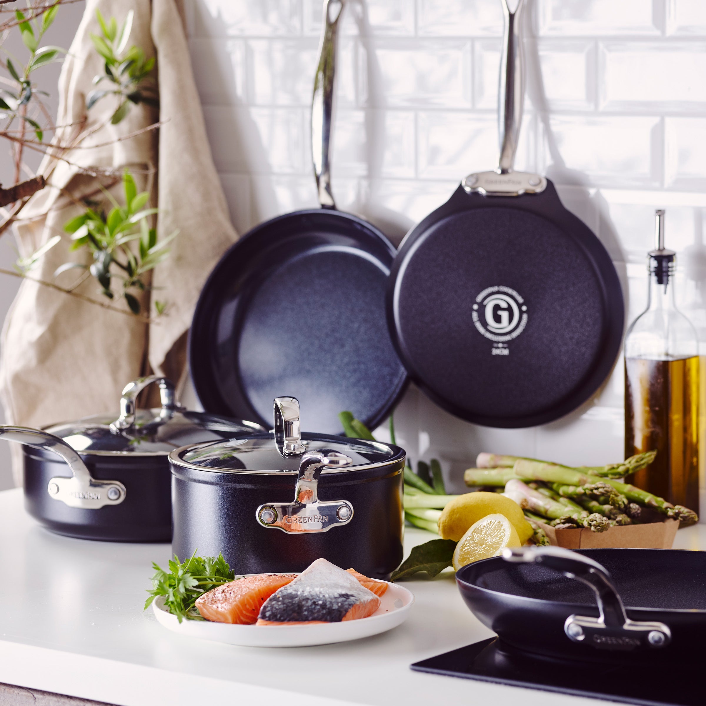 Barcelona Pro Pannenkoekenpan 24cm zwart collectie
