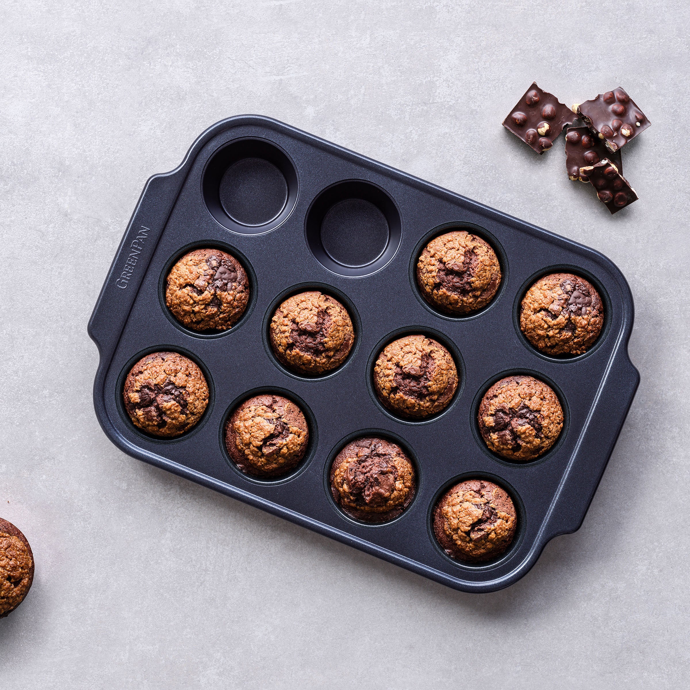 Stampo per muffin Bistro da 12 pezzi