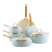 Padova Reserve Light Blue Set di pentole da 10 pezzi