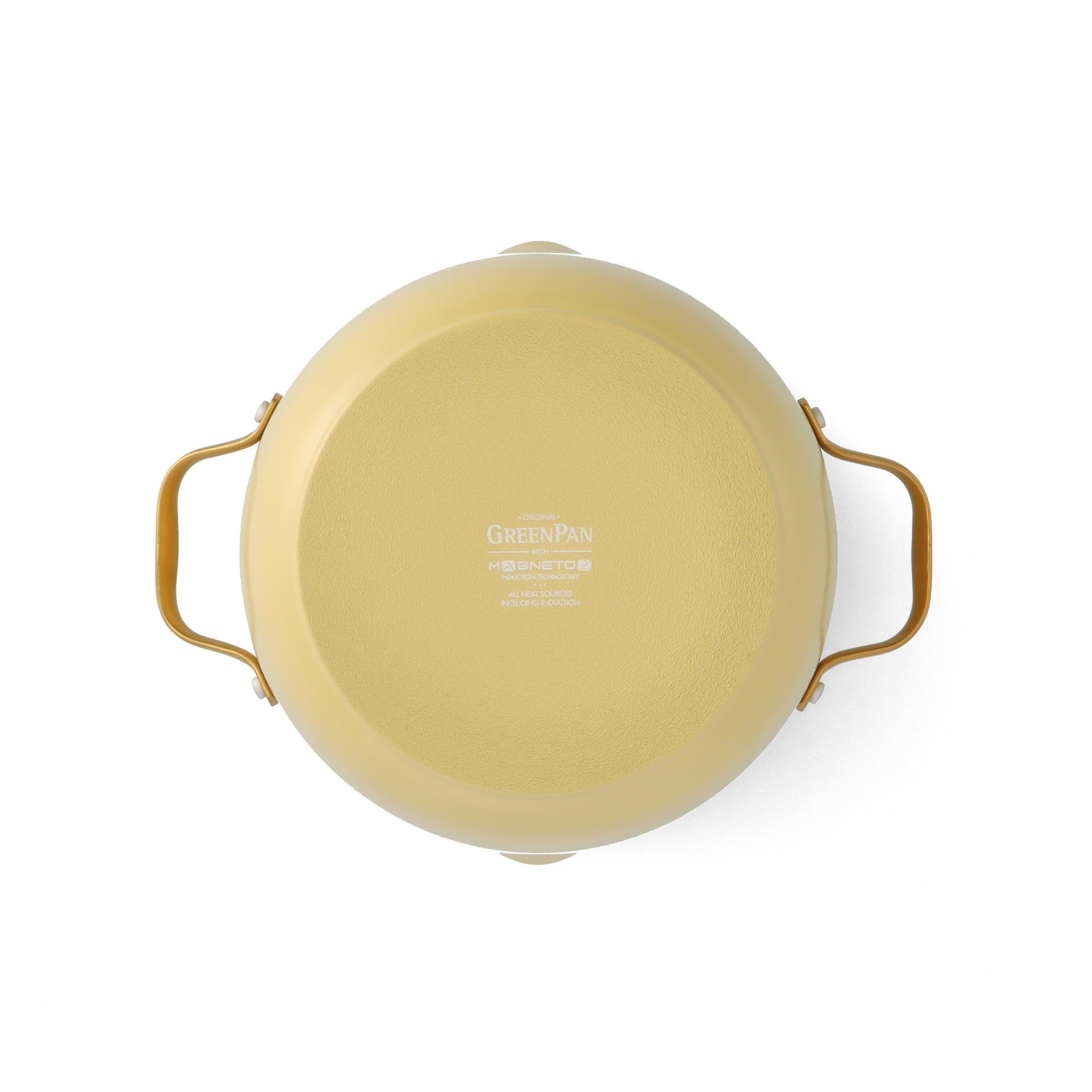 Set di pentole Padova Reserve Yellow da 10 pezzi