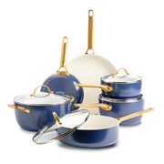Padova Reserve Oxford Blue Set di pentole da 10 pezzi