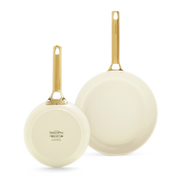 Set di pentole Padova Reserve Cream da 2 pezzi (20 + 26 cm)