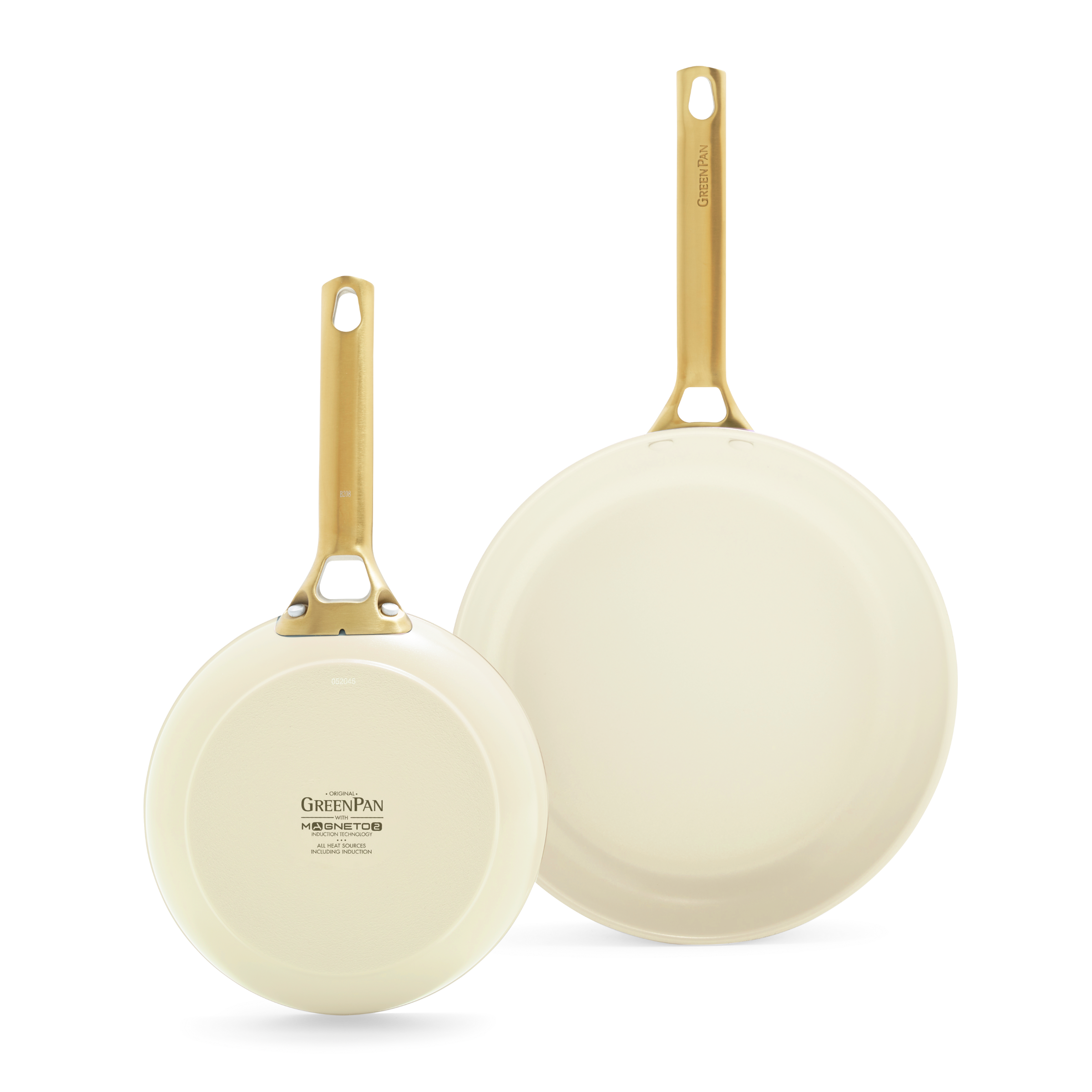 Set di pentole Padova Reserve Cream da 2 pezzi (20 + 26 cm)