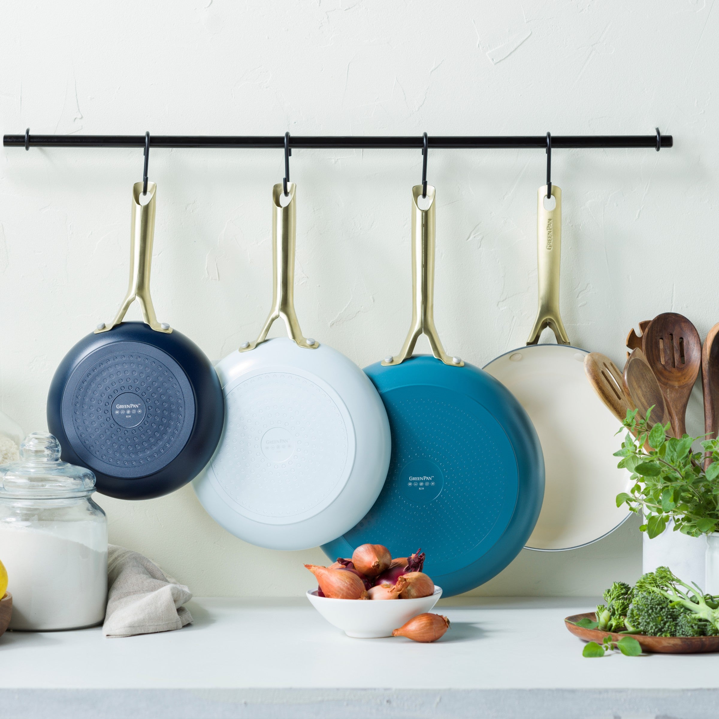 Set di pentole da 3 pezzi Shades Coastal