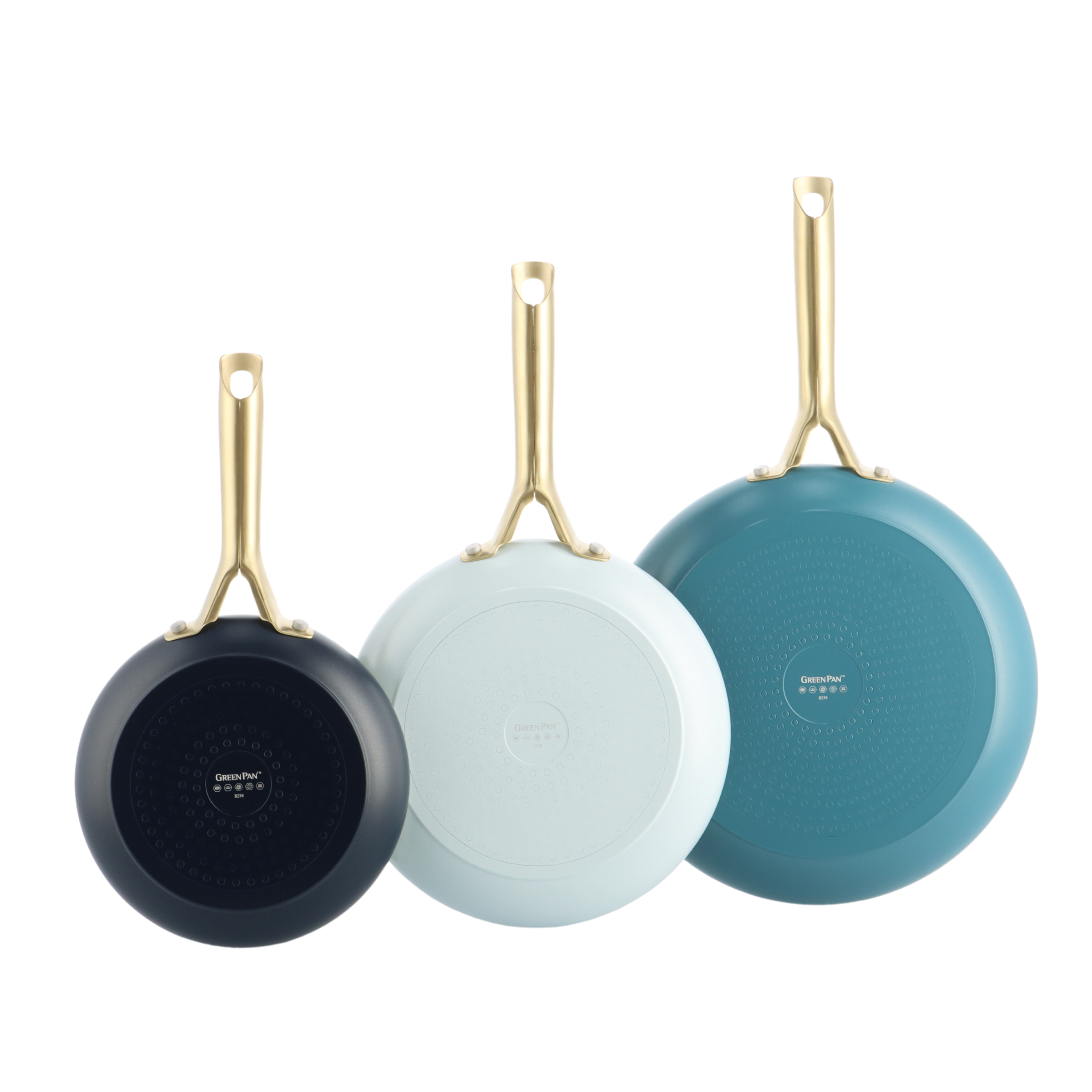 Set di pentole da 3 pezzi Shades Coastal