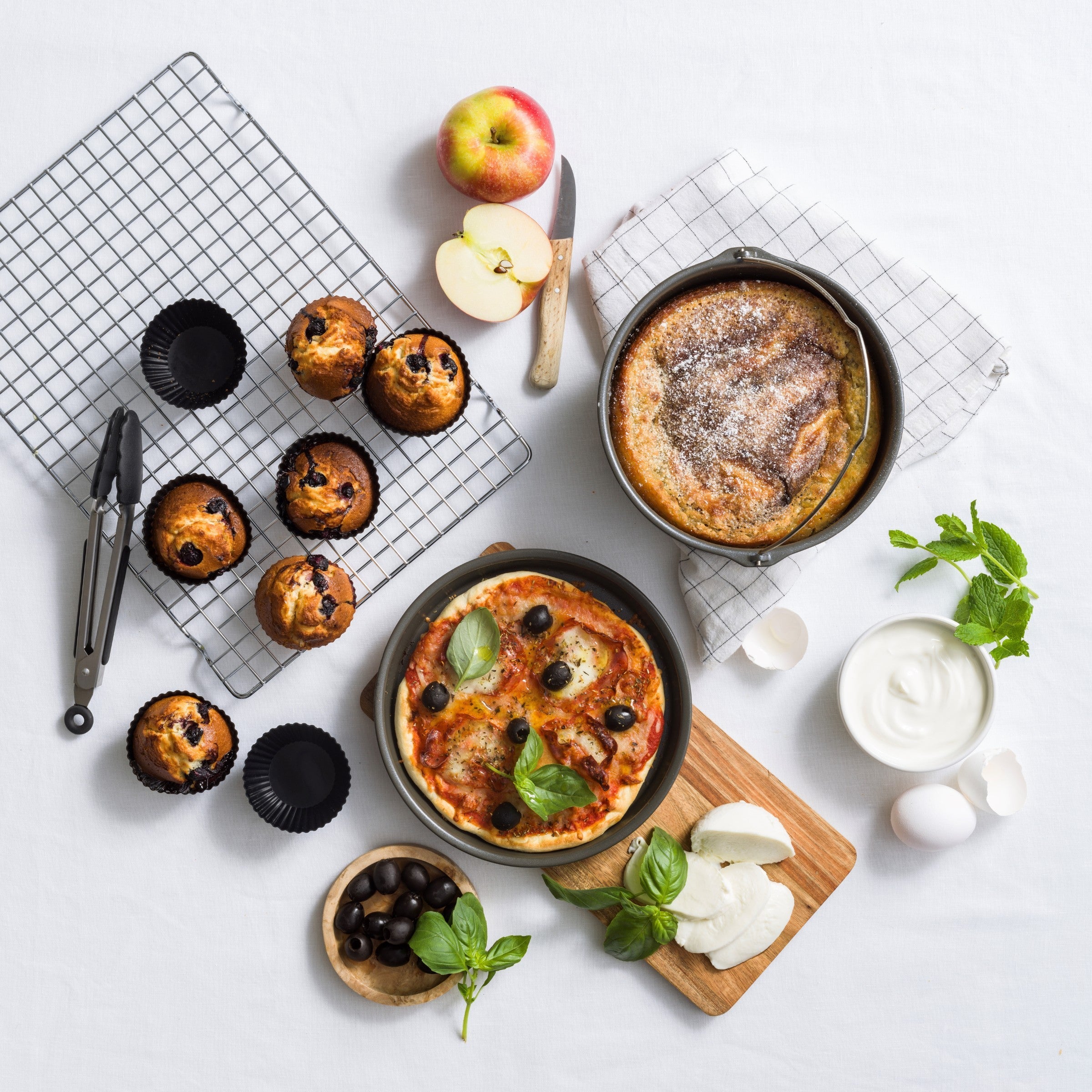 Set di 9 accessori per friggitrice ad aria GreenPan