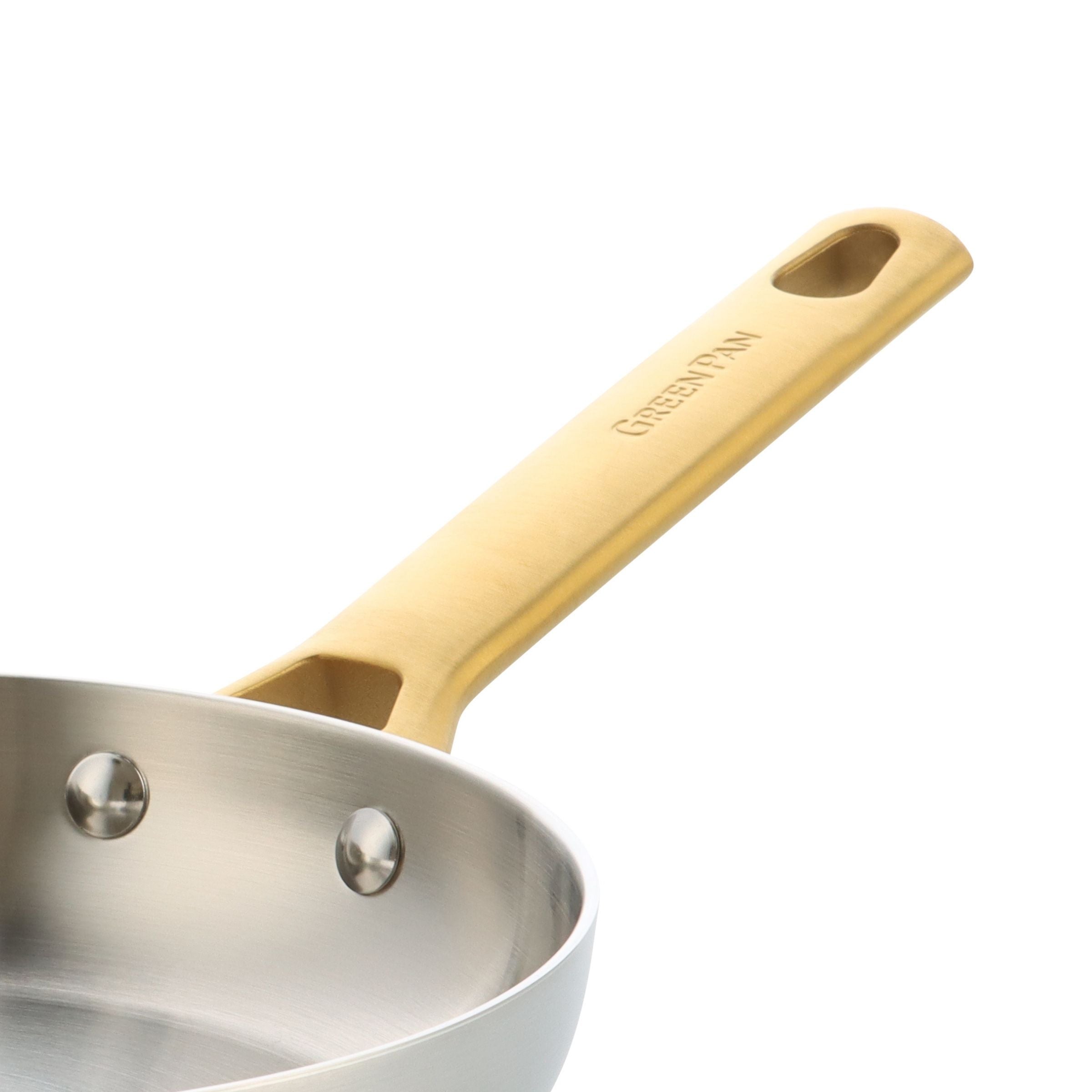 Set di padelle Padova Reserve da 2 pezzi in acciaio inossidabile a 3 strati (20 + 28 cm)