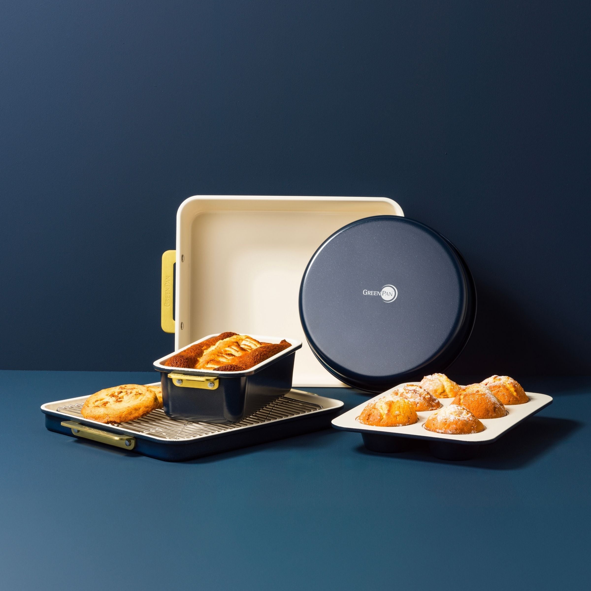 Padova stampi da forno Oxford Blue set da 6 pezzi