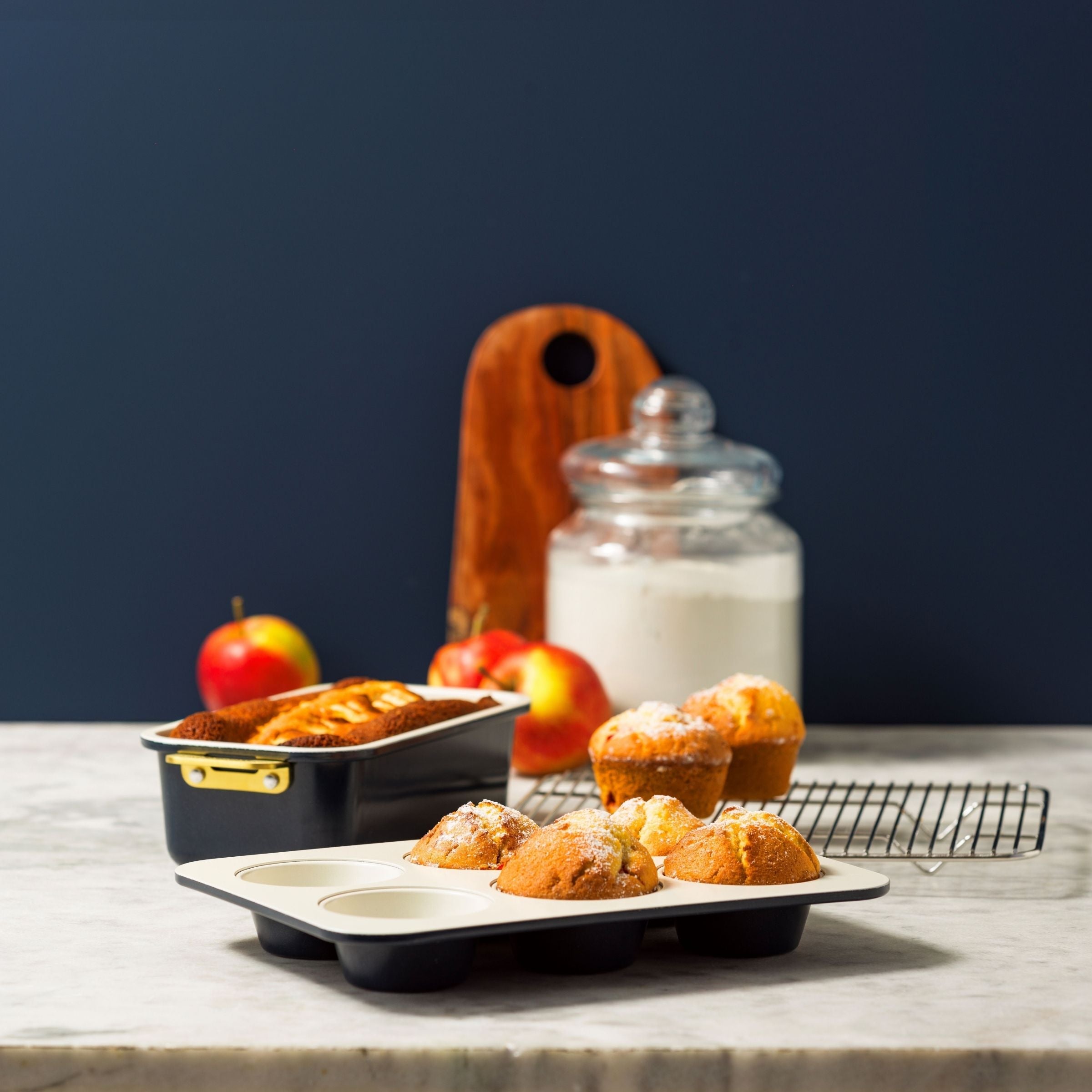 Padova stampi da forno Oxford Blue set da 6 pezzi
