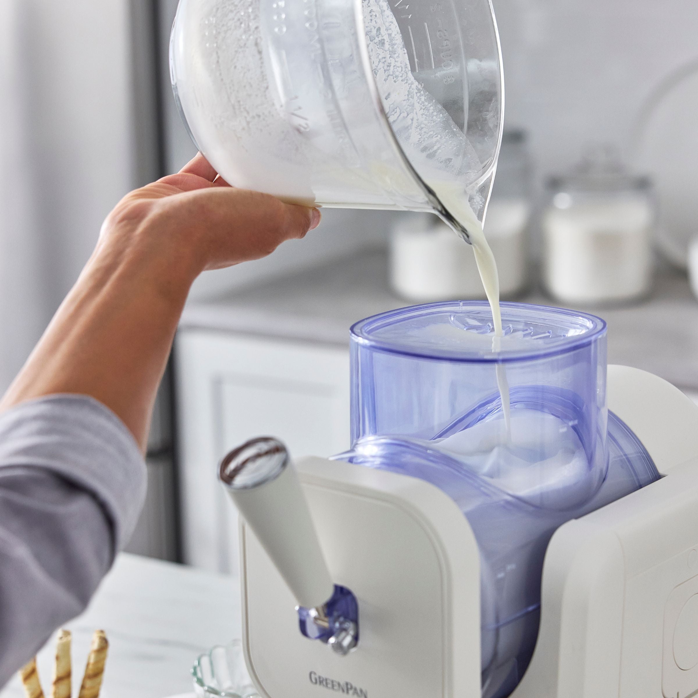 Macchina per il gelato - Gelato soft e bevande ghiacciate 1,87 L - Cream