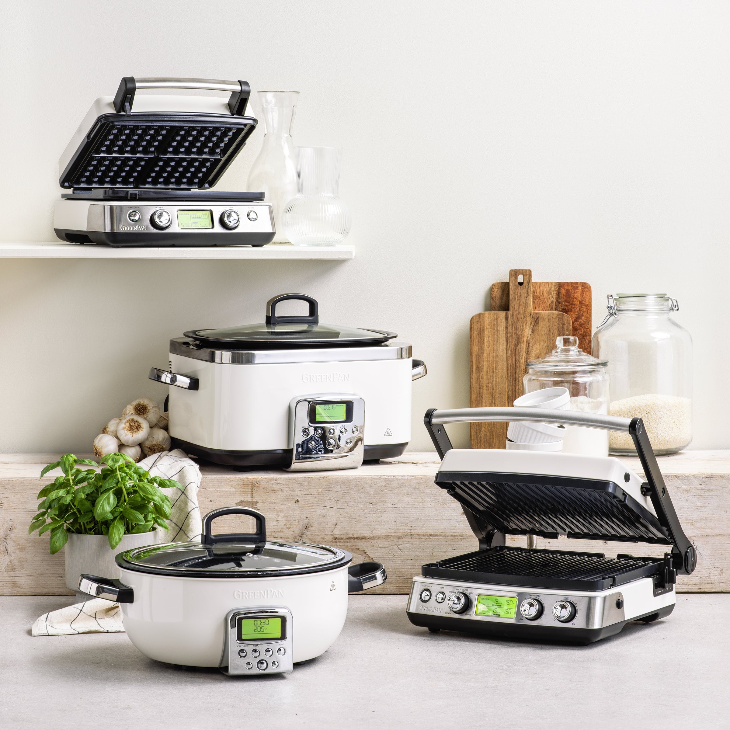 Contactgrill Glossy Black collectie